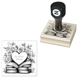 Personalised Bookowner Stamp for Book Lovers