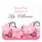 Personalised Bookplates - Pink Flowers