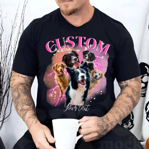 Personalised Bootleg Retro Vintage Funny Rap T-Shirt