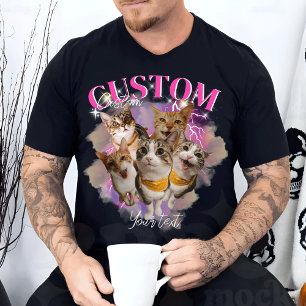 Personalised Bootleg Retro Vintage Funny Rap T-Shirt