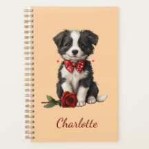Personalised Border Collie with Custom Name