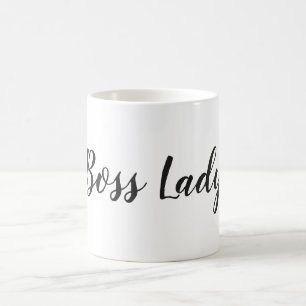 Personalised Boss Lady Coffee Mug