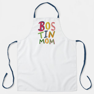 Personalised Bostin Mum Black Country Apron