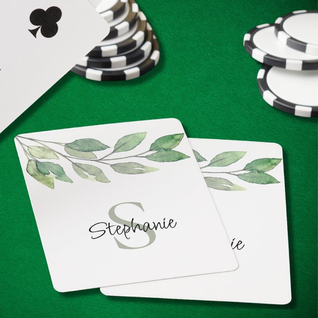 Personalised Botanical Playing Cards (Creator Uploaded)