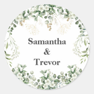 Personalised Botanical Sticker