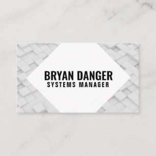 Personalised "Box World" (UK/Euro) Business Card