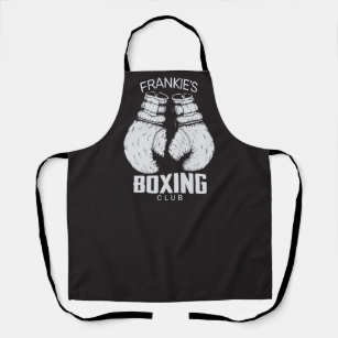 Personalised Boxing Club Boxer Gym Fighter Gloves Apron