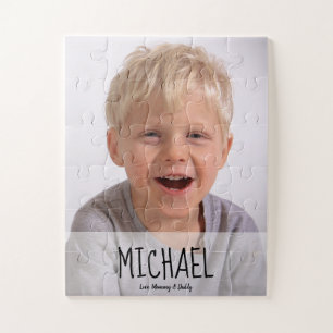 Personalised BOY Photo Gift Jigsaw Puzzle