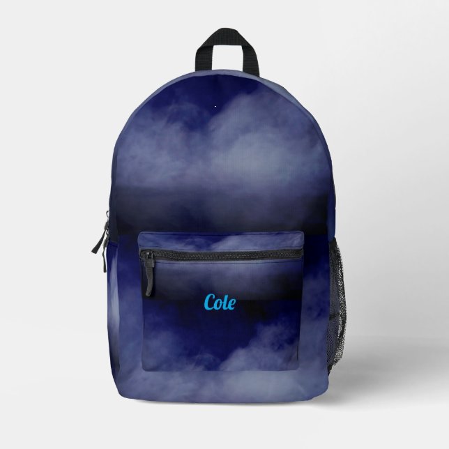 Personalised Boy's name Backpack (Front)