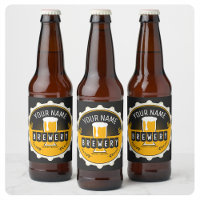 Personalised Brewery Beer Bottle Cap Bar
