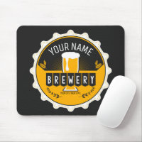 Personalised Brewery Beer Bottle Cap Bar