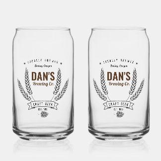 Personalised Brewing Company Beer Glass