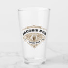 Personalised Brewing Pub Beer Glass