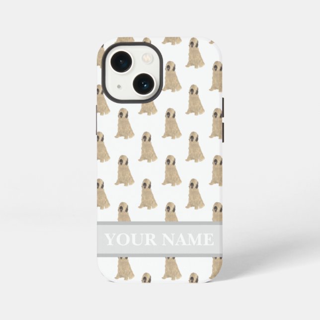 Personalised Briard Dog iPhone Case (Back)
