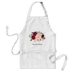 Personalised Bridal Shower Apron-Autographable!  A Standard Apron