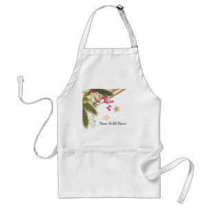 Personalised Bridal Shower Apron-Autographable!  A Standard Apron