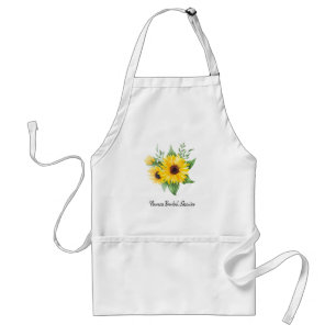 Personalised Bridal Shower Apron-Autographable!  A Standard Apron