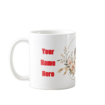 Personalised Bride & Groom Wedding Mug