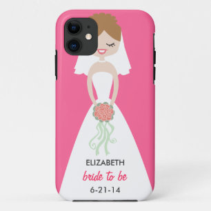Personalised Bride iPhone 5 Case-Mate Barely There 11 Case