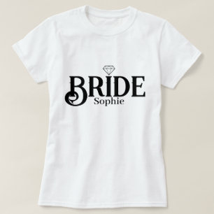 Personalised  Bride Name  2026 T-Shirt
