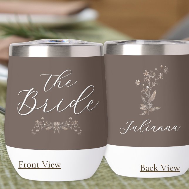 Personalised Bride Rustic Wildflowers (Creator Uploaded)