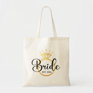 Personalised Bride Tote Bag
