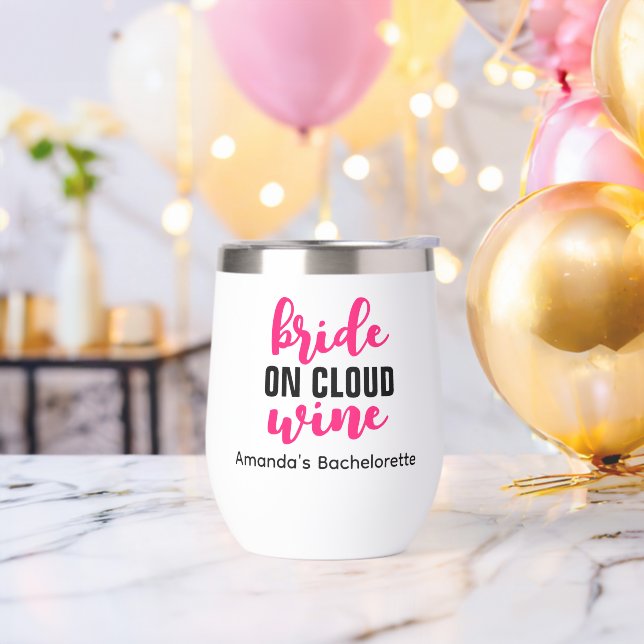 Personalised Bride Wine Bachelorette Party Favours (Bachelor Party)