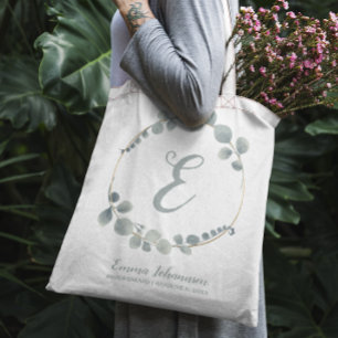 Personalised Bridesmaid Bridal Party Proposal Tote Bag