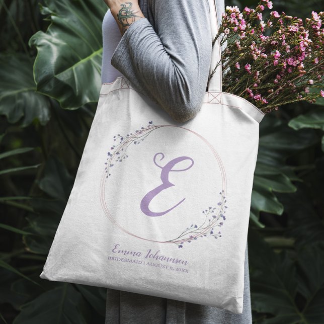 Personalised Bridesmaid Bridal Party Proposal Tote Bag (Creator Uploaded)