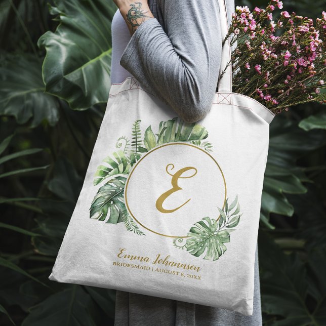Personalised Bridesmaid Bridal Party Proposal Tote Bag (Creator Uploaded)
