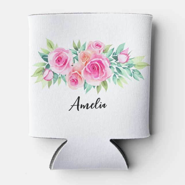  Personalised Bridesmaid Can Cooler (Front)