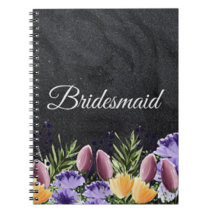 Personalised Bridesmaid Gift Idea Notebook