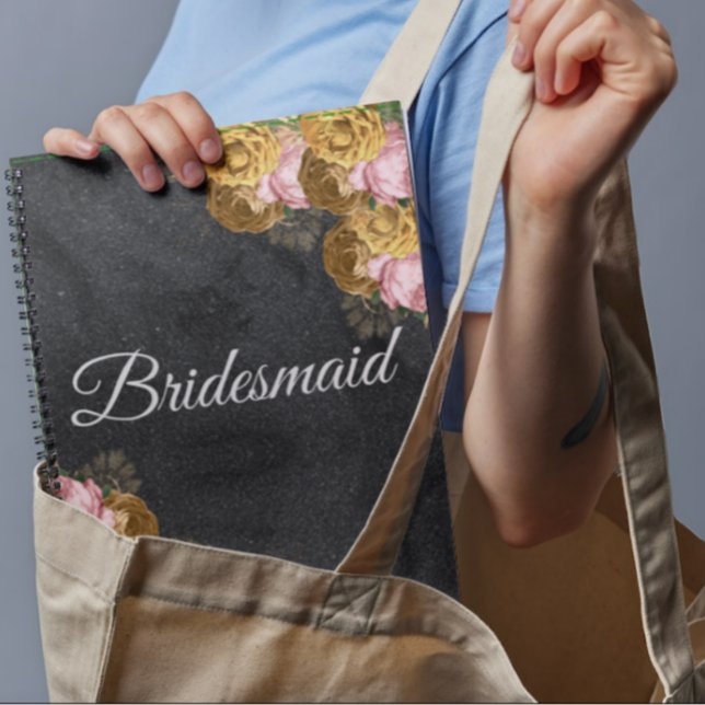 Personalised Bridesmaid Gift Idea Notebook (Creator Uploaded)