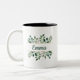 Personalised Bridesmaid Gifts   Gifts for Her Two-Tone Coffee Mug