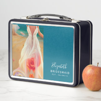 Personalised Bridesmaid Proposal Box Beach