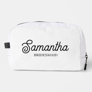 Personalised Bridesmaid Proposal Gift Bachelorette Dopp Kit