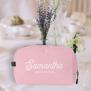 Personalised Bridesmaid Proposal Gift Bachelorette Dopp Kit