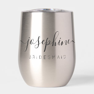 Personalised Bridesmaid Proposal Name Wedding