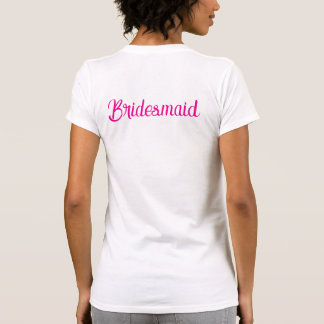 Personalised Bridesmaid Tribe Shirt | Bridal Party