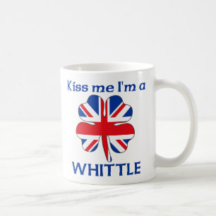 Personalised British Kiss Me I'm Whittle Coffee Mug