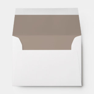 Personalised Brown Name & Address Envelope