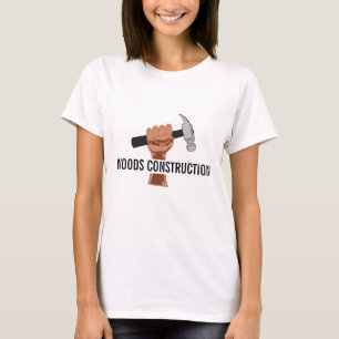 Personalised Builder/Construction T-Shirt