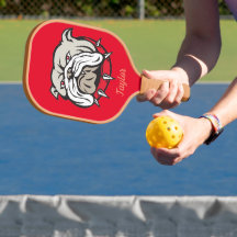 Personalised Bulldog Pickleball Paddle