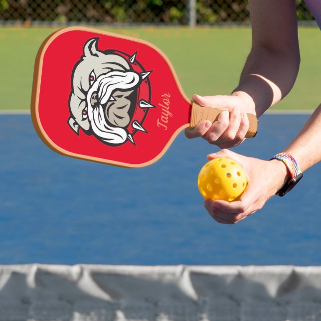 Personalised Bulldog Pickleball Paddle (Insitu)