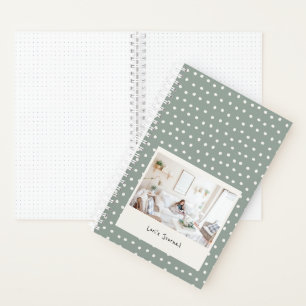 Personalised Bullet Photo Cover Notebook