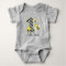 Personalised Bumble Bee 1st Birthday Chevron