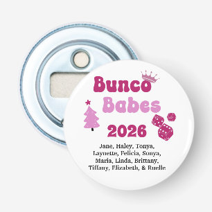 Personalised Bunco Babe  Bottle Opener