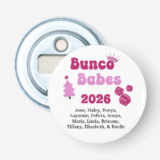 Personalised Bunco Babe Bottle Opener