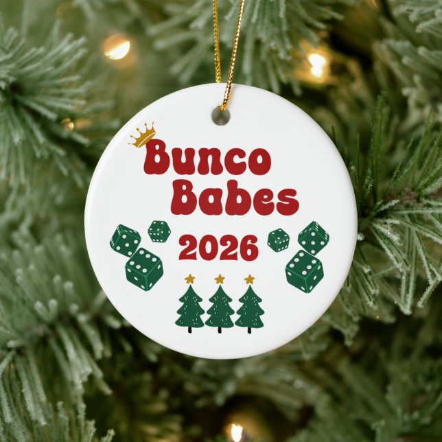 Personalised Bunco Babes Ornament (Tree)