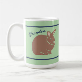 Personalised Bunny Rabbit Coffee Mug